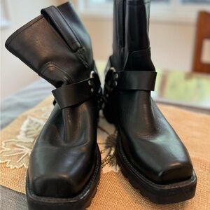 Gently used Vintage Frye Engineer boots